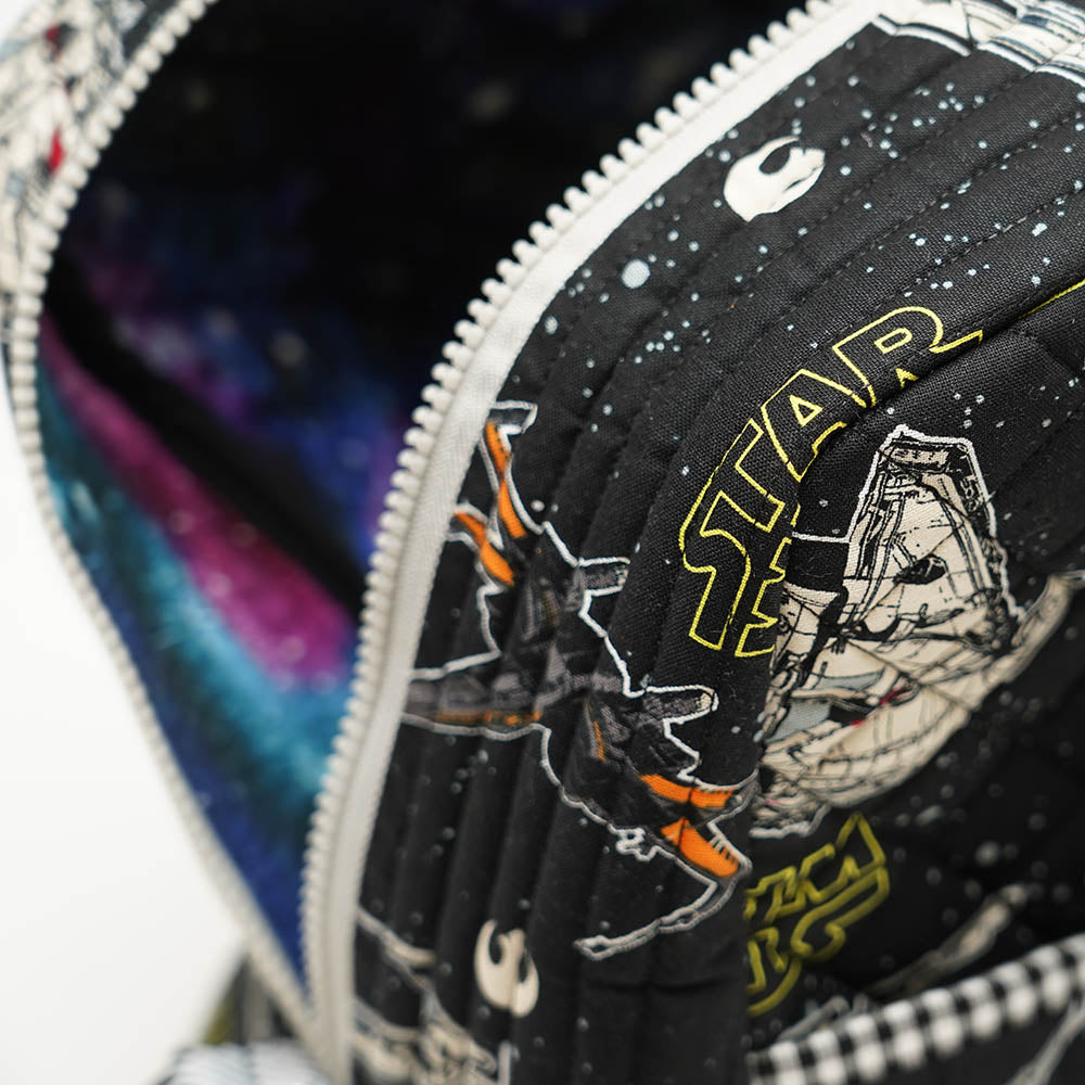 Handmade Star Wars Quilted Bag