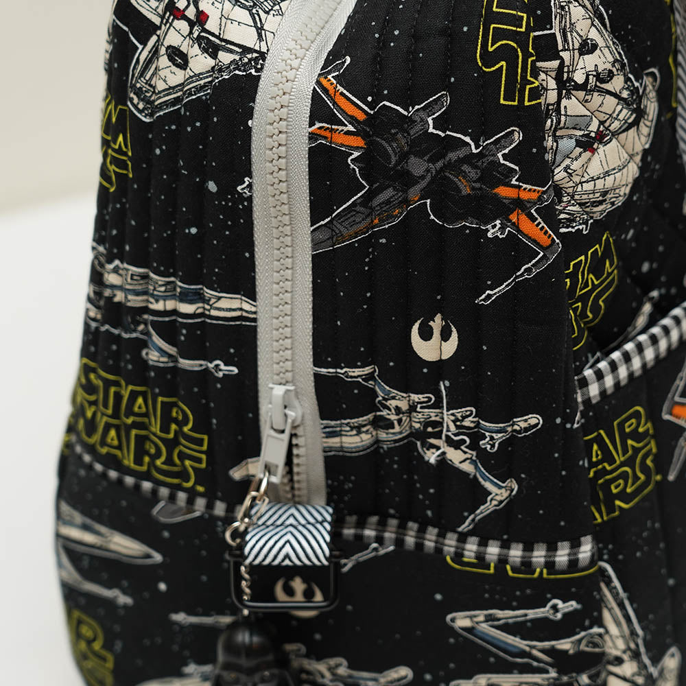 Handmade Star Wars Quilted Bag