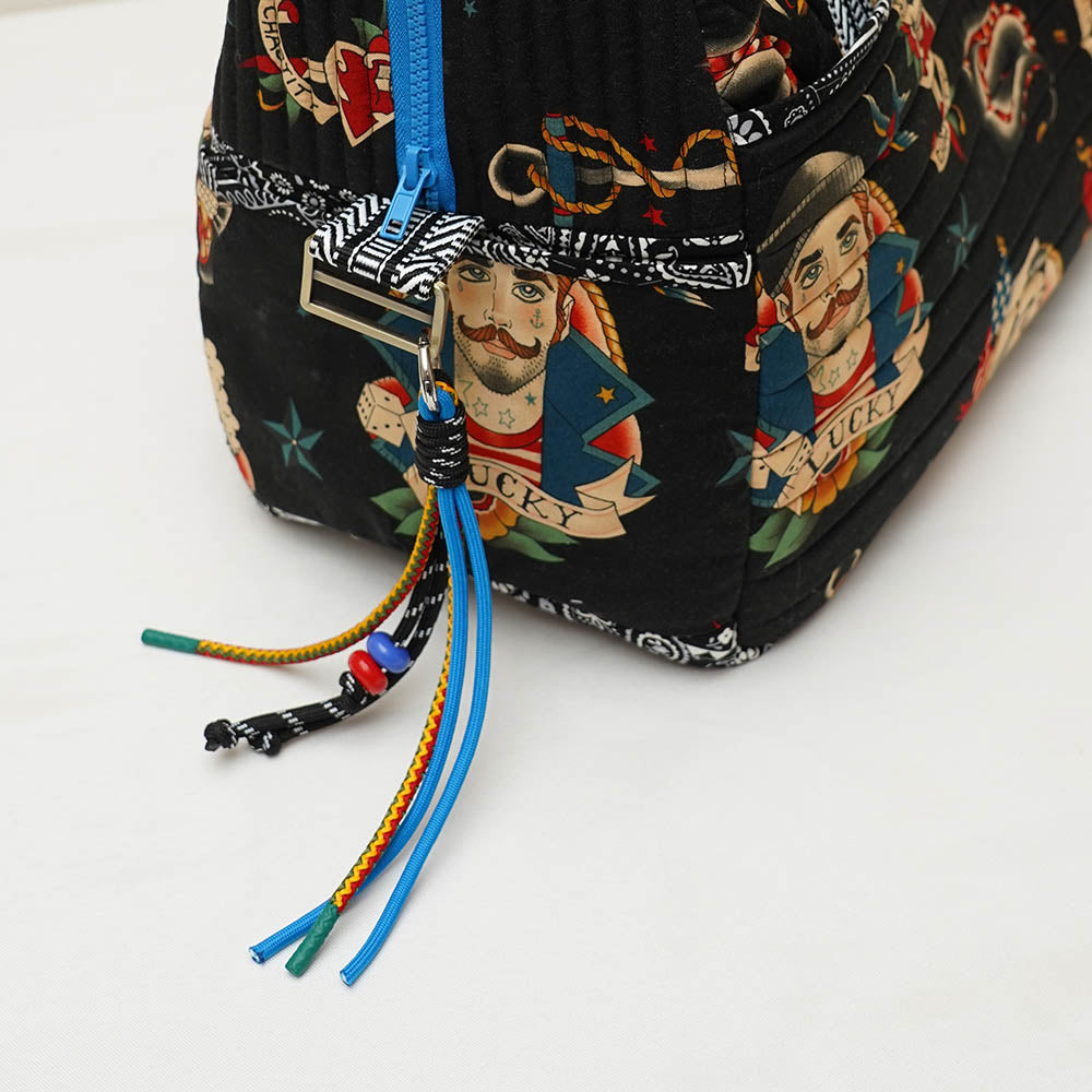 Handmade Quilted Tattoo Art Bag